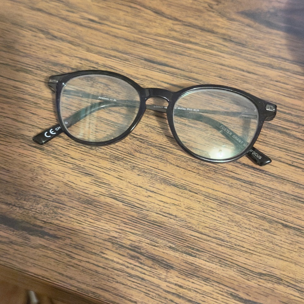 Black Round Glasses